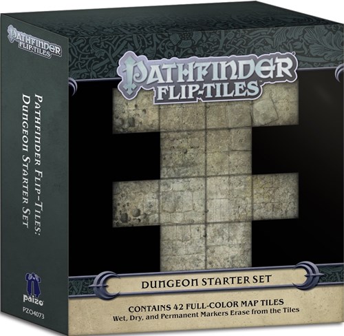 PAI4073 Pathfinder RPG Flip-Tiles: Dungeon Starter Set published by Paizo Publishing