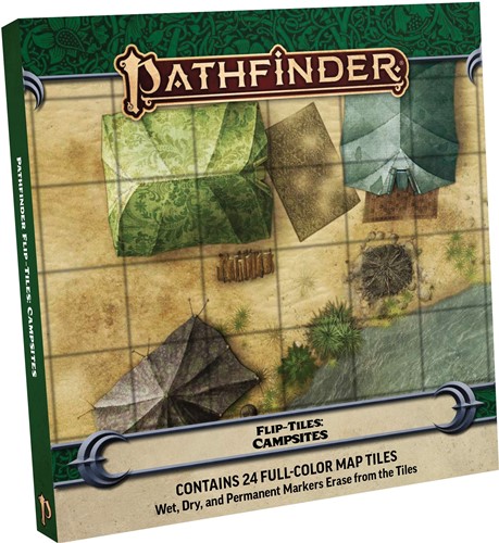 PAI4095 Pathfinder RPG Flip-Tiles: Campsites published by Paizo Publishing