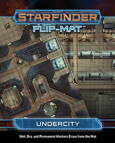 PAI7316 Starfinder RPG: Flip-Mat Undercity published by Paizo Publishing