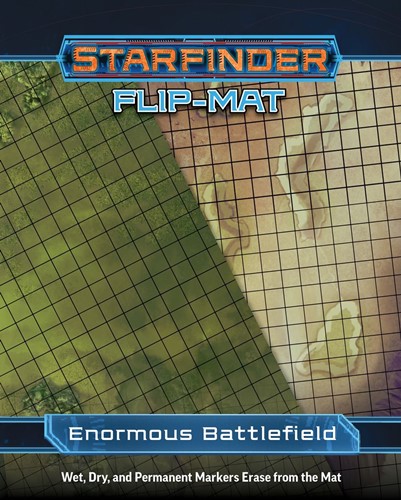 PAI7337 Starfinder RPG: Flip-Mat Enormous Battlefield published by Paizo Publishing