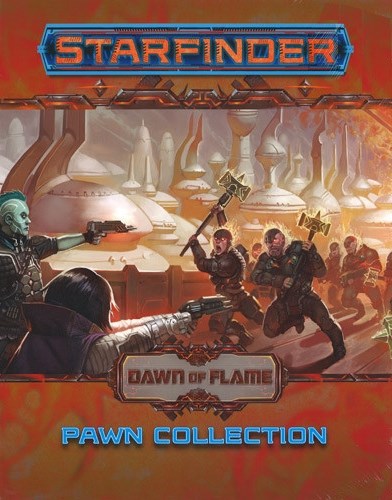 2!PAI7413 Starfinder RPG: Dawn Of Flame Pawn Collection published by Paizo Publishing