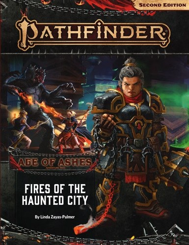 PAI90148 Pathfinder #148: Age Of Ashes Chapter 4: Fires Of The Haunted City published by Paizo Publishing