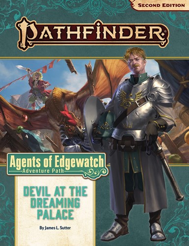 PAI90157 Pathfinder 2 #157 Agents Of Edgewatch Chapter 1: Devil At The Dreaming Palace published by Paizo Publishing