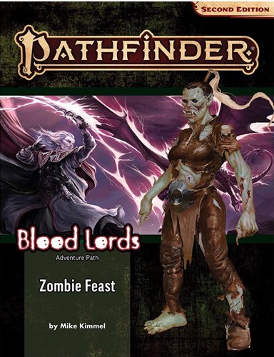 PAI90181 Pathfinder 2 #181 Blood Lords Chapter 1: Zombie Feast published by Paizo Publishing