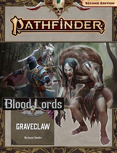 PAI90182 Pathfinder 2 #182 Blood Lords Chapter 2: Graveclaw published by Paizo Publishing