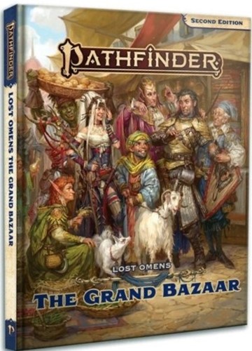 PAI9310 Pathfinder RPG 2nd Edition: Lost Omens The Grand Bazaar published by Paizo Publishing