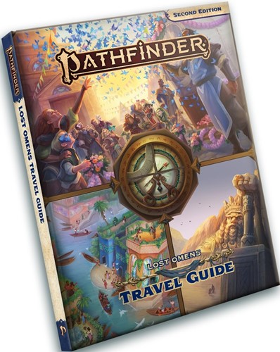 PAI9313 Pathfinder RPG 2nd Edition: Lost Omens Travel Guide published by Paizo Publishing