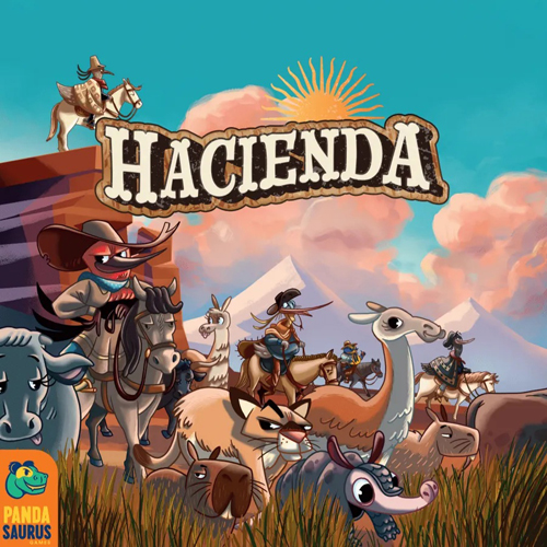 2!PANHACICORE Hacienda Board Game published by Pandasaurus Games