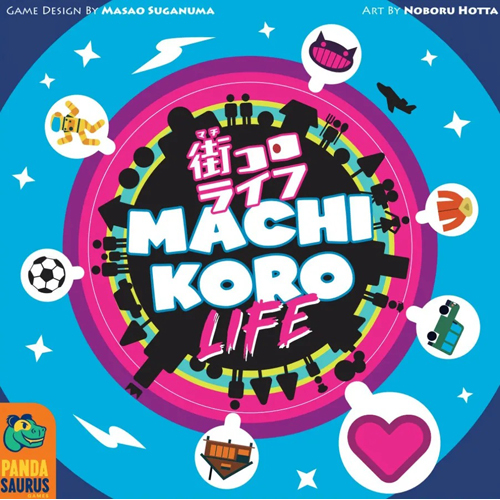 2!PANMKLCORE Machi Koro Life Board Game published by Pandasaurus Games