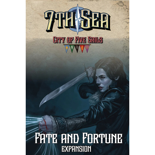 2!PBE03020 7th Sea: City Of Five Sails Card Game: Fate And Fortune Expansion published by Pine Box Entertainment