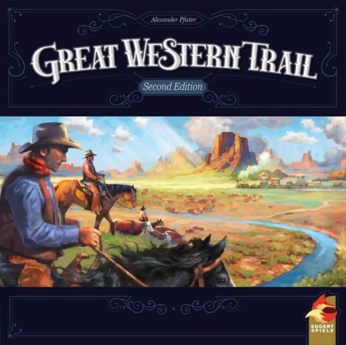 PBGESG50160 Great Western Trail Board Game: 2nd Edition published by Plan B Games