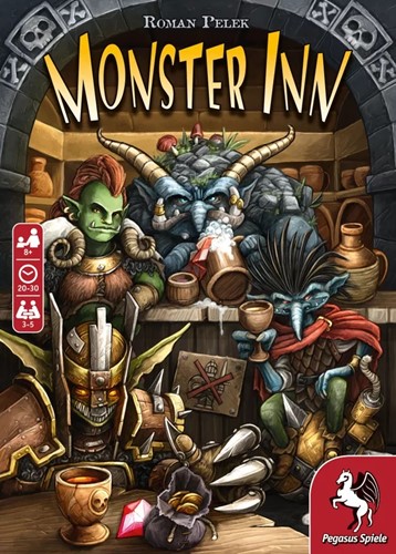 PEG18288E Monster Inn Card Game published by Pegasus Spiele