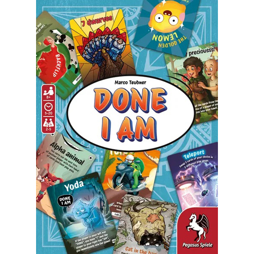 PEG18293E Done I Am Card Game published by Pegasus Spiele