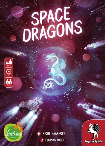 2!PEG18342G Space Dragons Card Game published by Pegasus Spiele