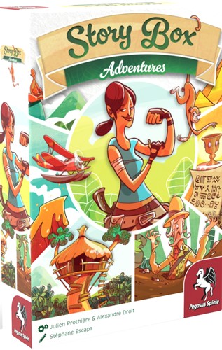 2!PEG18350USA Story Box Board Game: Adventures published by Pegasus Spiele