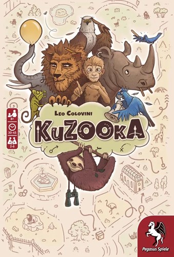 PEG51230G KuZOOka Card Game published by Pegasus Spiele