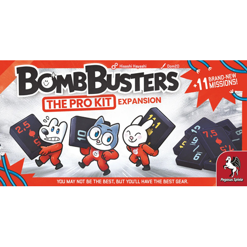 2!PEG51281USA Bomb Busters Board Game: The Pro Kit Expansion published by Pegasus Spiele