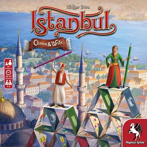 PEG55114G Istanbul Game: Choose And Write published by Pegasus Spiele