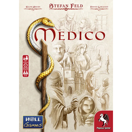 2!PEG55146E Medico Board Game published by Pegasus Press
