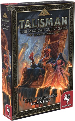PEG56209E Talisman Board Game 4th Edition: The Firelands Expansion published by Pegasus Spiele