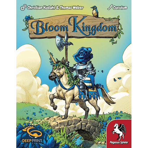 2!PEG57832E Bloom Kingdom Card Game published by Pegasus Spiele