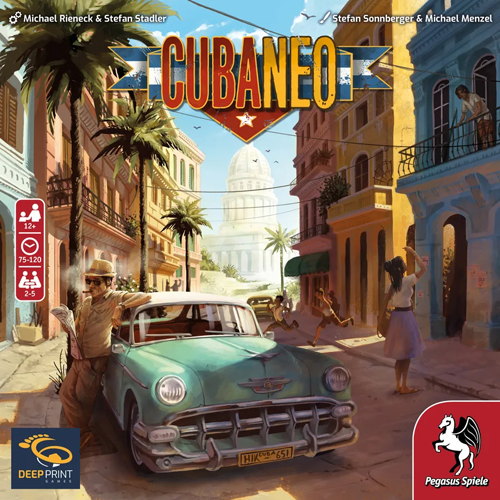 2!PEG57833E Cubaneo Board Game published by Deep Print Games