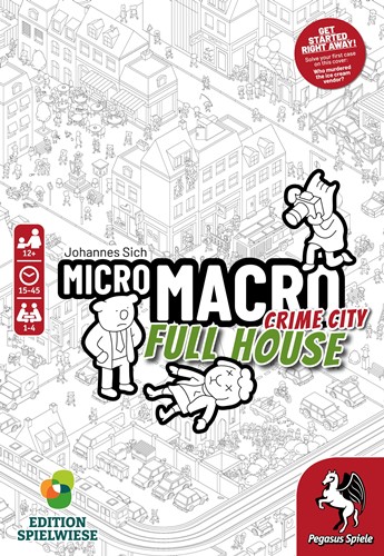 MicroMacro Crime City Card Game 2: Full House