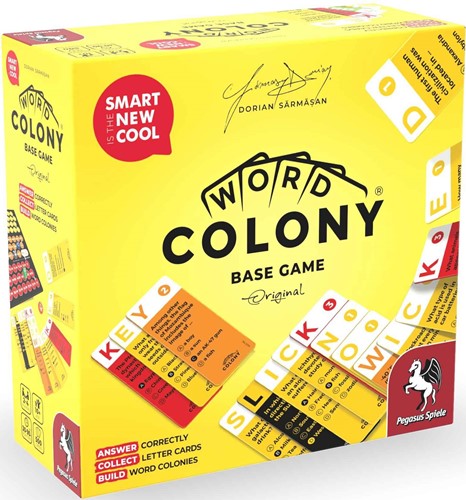 2!PEG800100USA Word Colony Card Game published by Pegasus Spiele