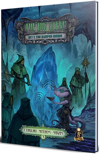 2!PETSPCMRPG41 Dungeons And Dragons RPG: Cthulhu Mythos Saga 4: The Big Sleep Act 1: The Sleeper Rising published by Petersen Entertainment