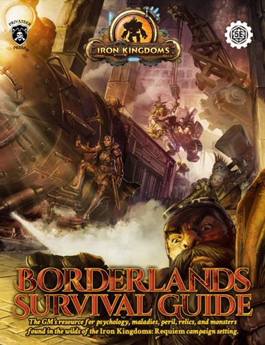 PIP475 Iron Kingdoms RPG: Borderlands And Beyond: Survival Guide published by Privateer Press