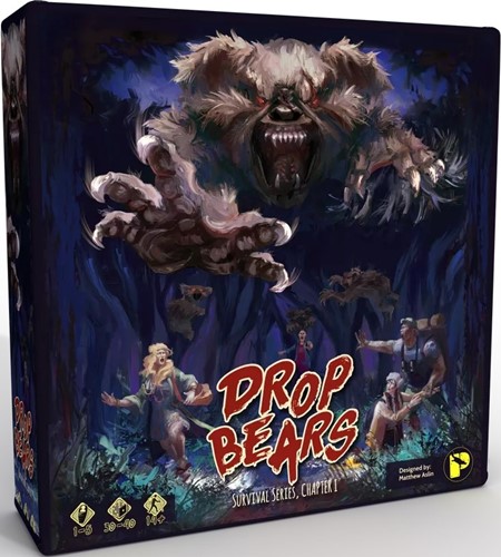 2!PLA04201 Drop Bears Board Game published by Platypus Industries