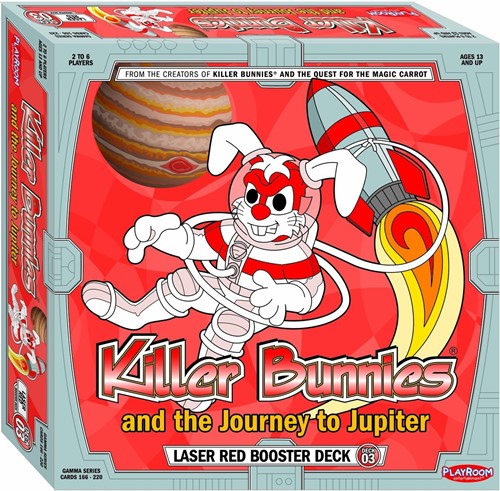 PLE41200 Killer Bunnies Jupiter Laser Red Booster published by Ultra Pro