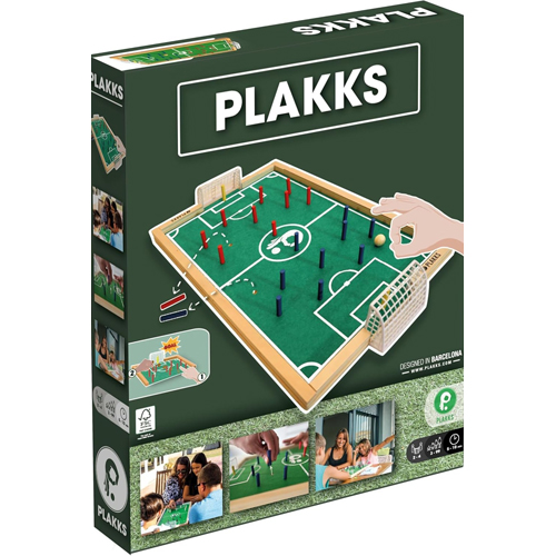 PLK001 Plakks: Football Dexterity Game published by Plakks Entertainment