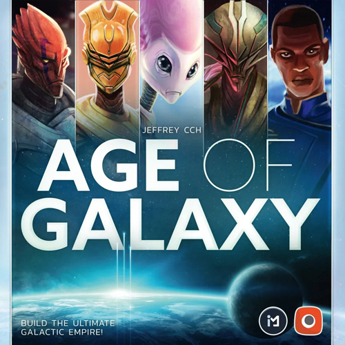 2!PORAOG01225 Age Of Galaxy Board Game: Second Edition published by Portal Games