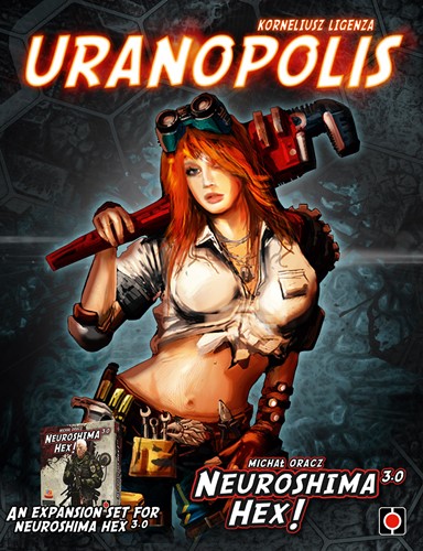 Neuroshima Hex 3.0 Board Game: Uranopolis Expansion