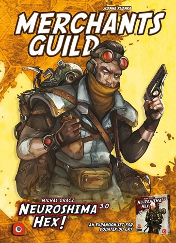 PORNH3MG Neuroshima Hex 3.0 Board Game: Merchants Guild Expansion published by Portal Games