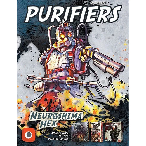 3!PORNHPU Neuroshima Hex 3.0 Board Game: Purifiers Expansion published by Portal Games