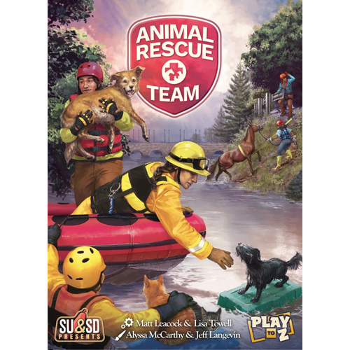 2!PTZ3410 Animal Rescue Team Board Game published by Play to Z