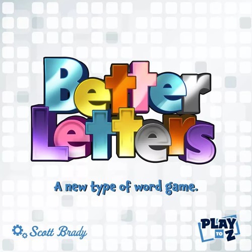 2!PTZ73405 Better Letters Game published by Play to Z