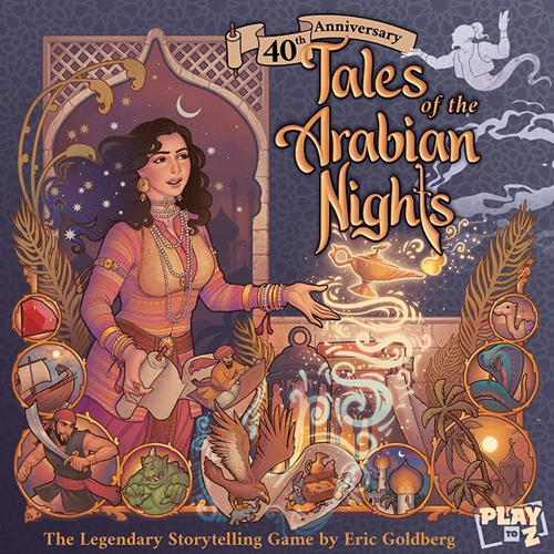 1!PTZ73408 Tales Of The Arabian Nights Board Game: 40th Anniversary Edition published by Play to Z