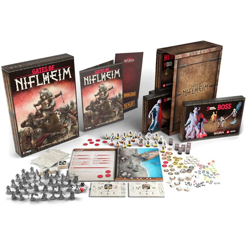 1!PUGON103 Gates Of Niflheim Board Game: Deluxe Set published by Raybox Games