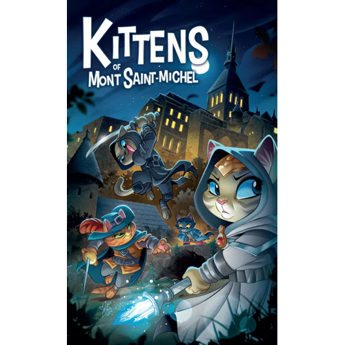 1!PUKOMSM100 The Kittens Of Mont Saint Michel Board Game published by Raybox Games