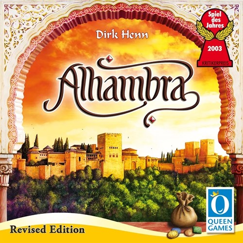 2!QU104323 Alhambra Board Game: Revised Edition published by Queen Games