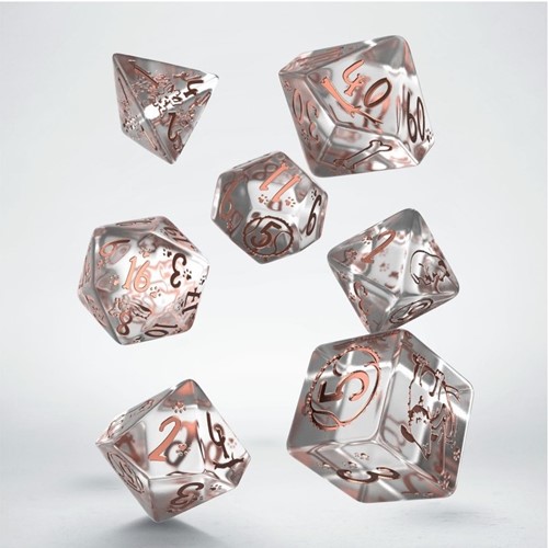 2!QWSSDOG04 Q-Workshop Dogs Dice Set - Bubbles published by Q-Workshop