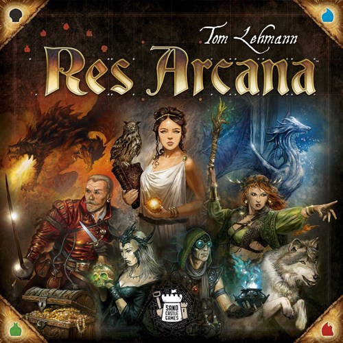 RA0101 Res Arcana Board Game published by Sand Castle Games