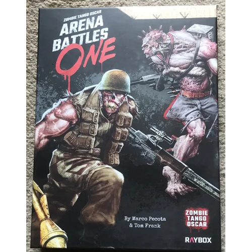 RBX990 Escape From Projekt Riese Board Game: Zombie Tango Oscar: Arena Battles One Expansion published by Raybox Games