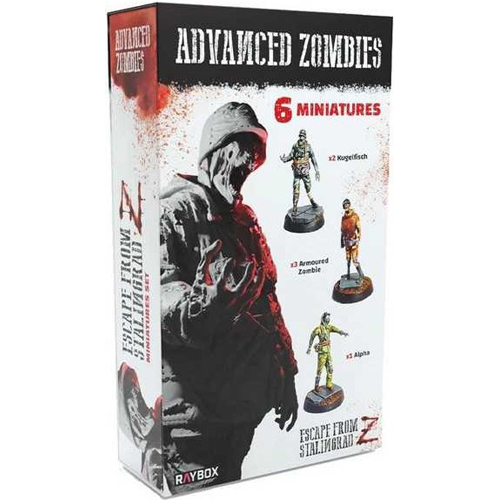 RBXEFSZ152M Escape From Stalingrad Z Board Game: Advanced Zombies Miniatures Set published by Raybox Games