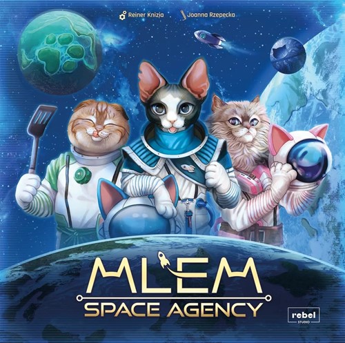 REBMLEM01 MLEM Board Game: Space Agency published by Rebel Centrum