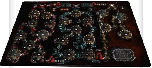 REBNEMLKMAT Nemesis Board Game: Lockdown Game Mat published by Awaken Realms