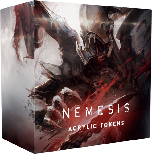 2!REBNEMTOK Nemesis Board Game: Deluxe Acrylic Tokens published by Awaken Realms